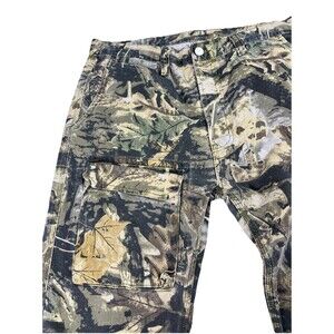 MNML Camouflage Real Tree Cargo Pants Men Sz 32x31 Hunting Camp Utility Outdoor